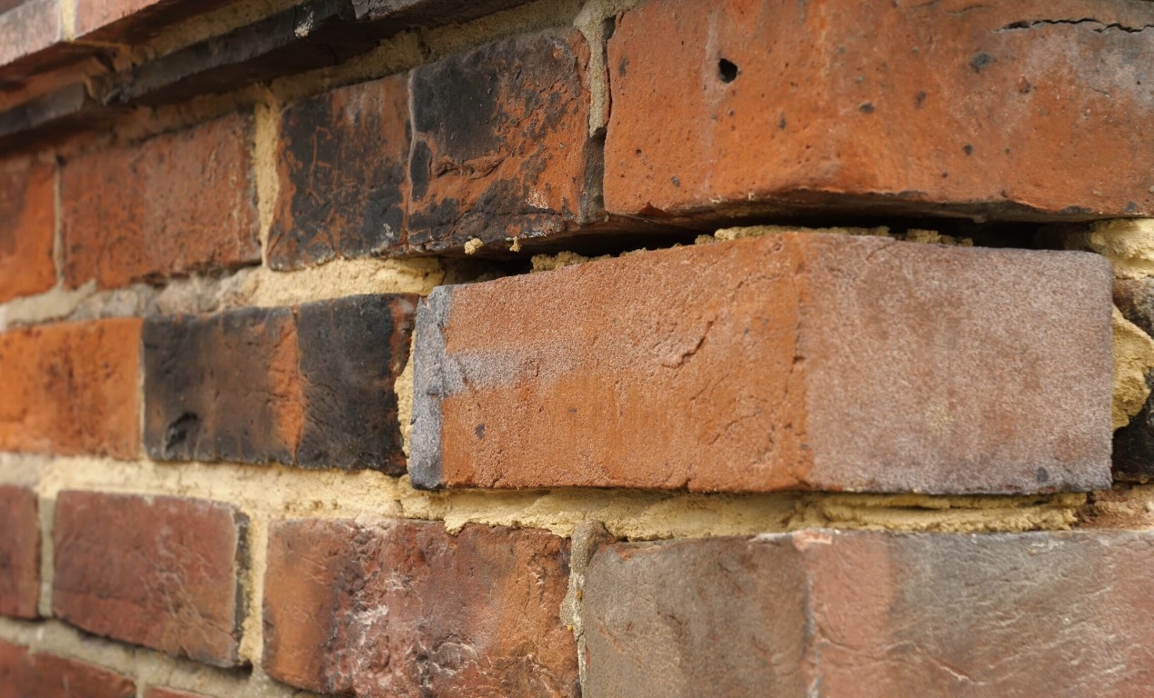 Professional brick repair and restoration services fixing damaged masonry walls in Vallejo, CA