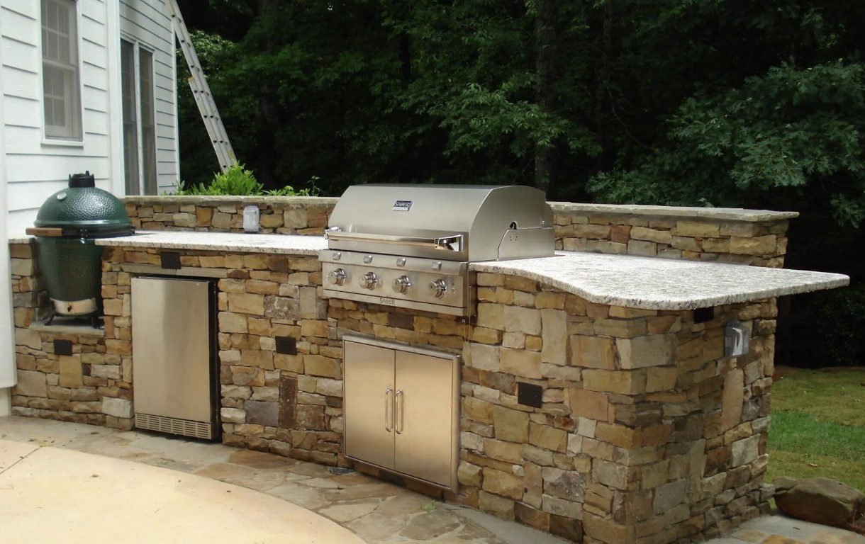 Commercial masonry services including outdoor kitchen construction in Vallejo, CA
