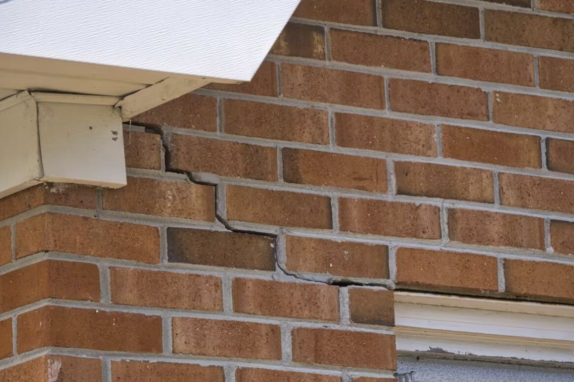 Masonry foundation repair and structural crack assessment in Vallejo, CA